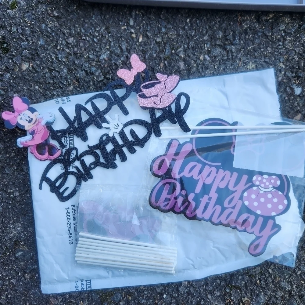 Mickey & Minnie Mouse Birthday Party Items First Fun to be one